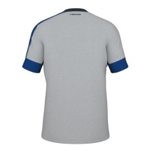 Head Tennis T-shirt Play Tech (breathable, mesh inserts) royal blue/grey Men