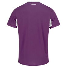 Head Tennis T-shirt Slice (quick-drying, breathable) purple Men