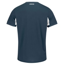 Head Tennis T-shirt Slice (quick-drying, breathable) navy blue Men