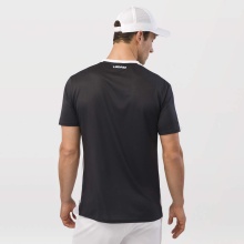 Head Tennis T-shirt Slice 2024 (breathable, mesh inserts) black Men