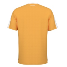 Head Tennis T-shirt Slice 2024 (breathable, mesh inserts) yellow Men