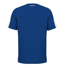 Head Tennis T-shirt Slice 2024 (breathable, mesh inserts) royal blue Men