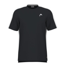 Head Tennis T-Shirt Slice 2024 (breathable, mesh inserts) black boys