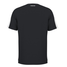 Head Tennis T-Shirt Slice 2024 (breathable, mesh inserts) black boys