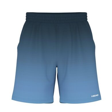 Head Tennis Shorts Short Power II 2024 (with inner shorts, moisture-regulating) short hibiscus/navy blue men's