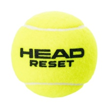 Head Tennis Balls Reset (pressureless) yellow Can of 4