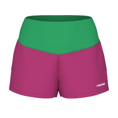 Head Tennis Shorts Dynamic Short (with inner shorts, 4-way stretch) short pink Women