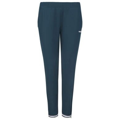 Head Tennis Pants Pant Breaker 2023 (comfortable, Moisture Transfer Microfiber Technology) long navy blue Women