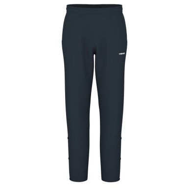 Head Tennis Pants Pant Breaker 2024 (Moisture Transfer Microfiber Technology) long navy blue Men