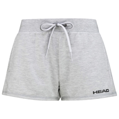 Head Tennis Shorts Club Ann (elastic waistband) short grey Women