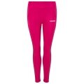 Head Tennis Pants Tech Tight 2023 (with side pockets, elastic material) long berrypink Women