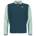 Head Tennis Jacket Breaker Fullzip 2023 (Moisture Transfer Microfiber Technology) pastel green/navy blue Men