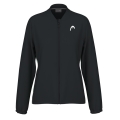 Head Tennis Jacket Breaker Full Zip 2024 (Moisture Transfer Microfiber Technology) black Women