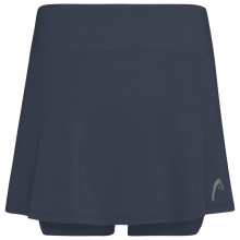 Head Tennis Skort with Inner Shorts Club Basic Navy Blue Ladies