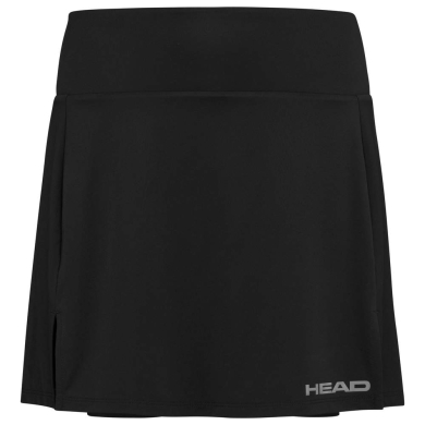 Head Tennis Skirt with Inner Shorts Club Basic 2023 (elastic waistband) black Women