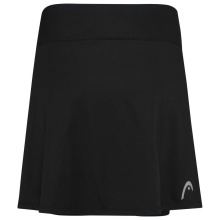 Head Tennis Skirt with Inner Shorts Club Basic 2023 (elastic waistband) black Women