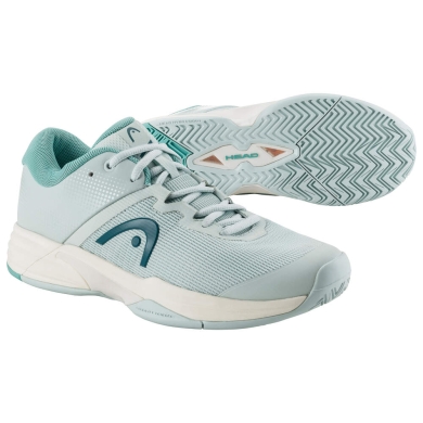 Head Tennis Shoes Revolt Evo 2.0 Allcourt Aqua Blue Ladies