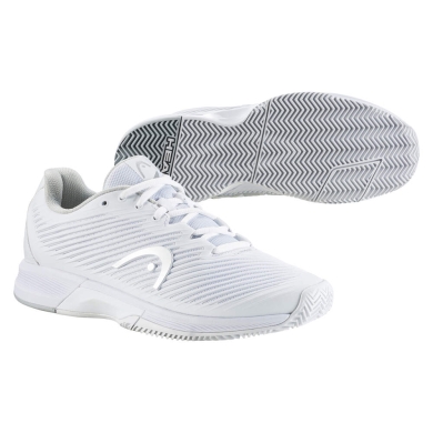 Head Tennis Shoes Revolt Pro 4.0 Clay/Sand Court White/Grey Women