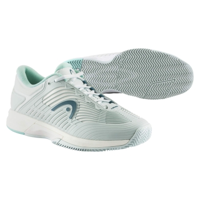 Head Tennis Shoes Revolt Pro 4.5 Clay/Sand Court Aqua Blue Ladies