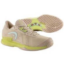 Head Tennis Shoes Sprint Pro 3.5 Allcourt beige/lime green Women