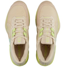 Head Tennis Shoes Sprint Pro 3.5 Allcourt beige/lime green Women