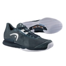 Head Tennis Shoes Sprint Pro 3.5 Clay/Sand Court Dark Green/Blue Men