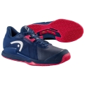 Head Tennis Shoes Sprint Pro 3.5 Clay/Sand Court Dark Blue Ladies