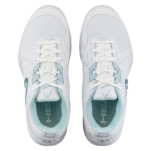 Head Tennis Shoes Sprint Team 3.5 Clay/Sand Court 2024 White/Aqua Blue Ladies