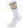 Head Tennis Sock 1P Long (Cotton) White/Yellow/Blue Men - 1 Pair