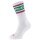 Head Tennis Sock 1P Long (Cotton) White/Green/Pink Men - 1 Pair