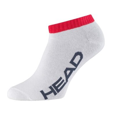 Head Tennis Socks Sneaker white/red - 1 pair