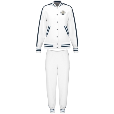 Head Training Suit Performance Capsule (Jacket&Trousers, 100% Organic Cotton) white Women