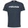 Head Tennis T-shirt Club Basic 2023 (Mixed Fabric) Navy Blue/White Men