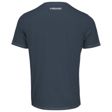 Head Tennis T-shirt Club Basic 2023 (Mixed Fabric) Navy Blue/White Men