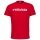 Head Tennis T-shirt Club Basic 2023 (Mixed Fabric) Red/White Men