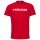 Head Tennis T-shirt Club Basic 2023 (Mixed Fabric) Red/White Boys