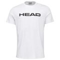 Head Tennis T-shirt Club Basic 2023 (Mixed Fabric) white/black Boys