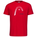 Head Tennis T-shirt Club Carl 2023 (Mixed Fabric) Red Men