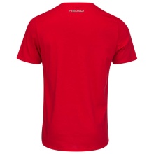 Head Tennis T-shirt Club Carl 2023 (Mixed Fabric) Red Men