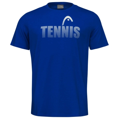 Head Tennis T-shirt Club Colin 2023 (Mixed Fabric) Royal Blue/White Men