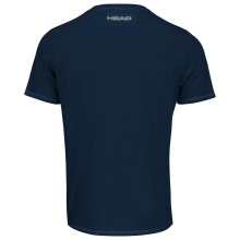 Head Tennis T-shirt Club Ivan (Mixed Fabric) Dark Blue/White Men