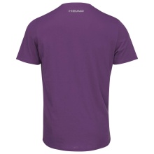 Head Tennis T-shirt Club Ivan 2023 (Mixed Fabric) Purple/White Men