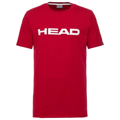 Head Tennis T-Shirt Club Ivan (Cotton Blend) Red/White Boys