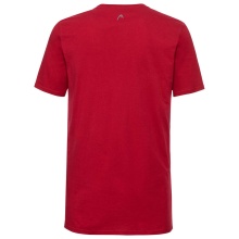 Head Tennis T-Shirt Club Ivan (Cotton Blend) Red/White Boys