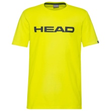 Head Tennis T-Shirt Club Ivan (Cotton Blend) Yellow/Dark Blue Boys