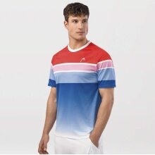 Head Tennis T-Shirt Performance MC Paris blue/red/white Men's