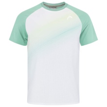 Head Tennis T-shirt Topspin (Moisture Transfer Microfiber Technology) pastel green Boys