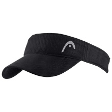 Head Visor Tennis Performance 2024 (Polyester, Velcro closure) black