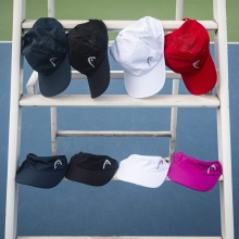 Head Visor Tennis Pro Player 2024 (Polyester, Velcro closure) black