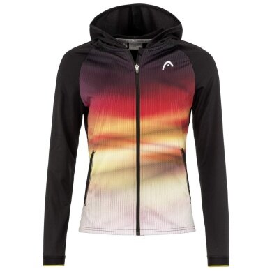 Head Tennis Jacket DTB Breaker with Hood black/multicoloured Women